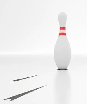 Bowling Pin Stock Illustration
