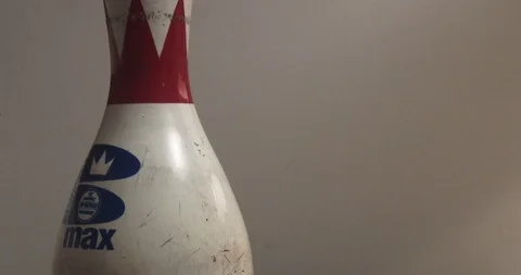 Bowling Pin - Rotating - Background Stock Footage 86957849
