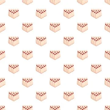 Bowling pins creating seamless pattern background Stock Illustration