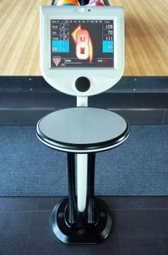 A Bowling Scoreboard Stock Photos