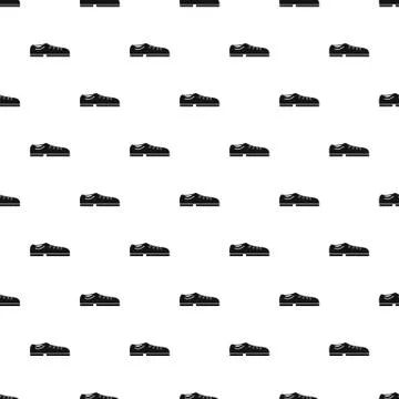 Bowling shoes pattern seamless Stock Illustration