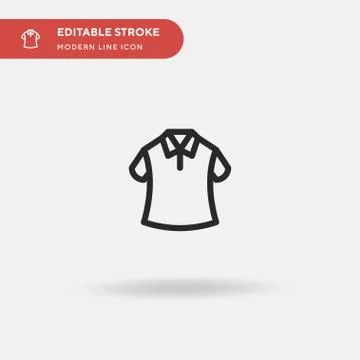 Bowling Simple vector icon. Illustration symbol design template for web mobil Stock Illustration