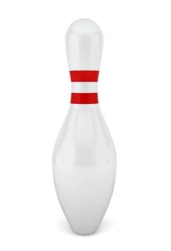 Bowling skittle Stock Illustration