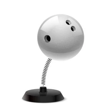 Bowling souvenir Stock Illustration