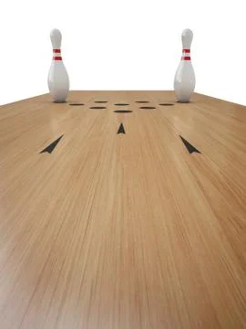 Bowling Split Stock Illustration