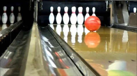 Bowling strike Video stock 8548455