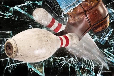 Bowling Time. Stock Photos