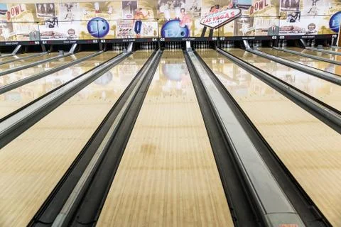 Bowling in Vegas Stock Photos