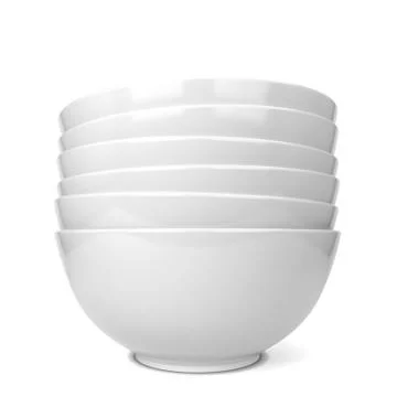 Bowls stack Stock Illustration