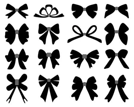 Bows Stock Illustration