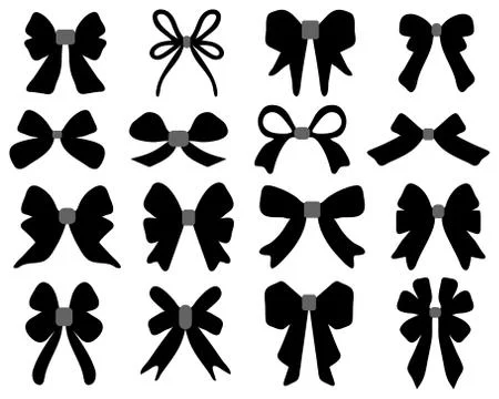 Bows Stock Illustration