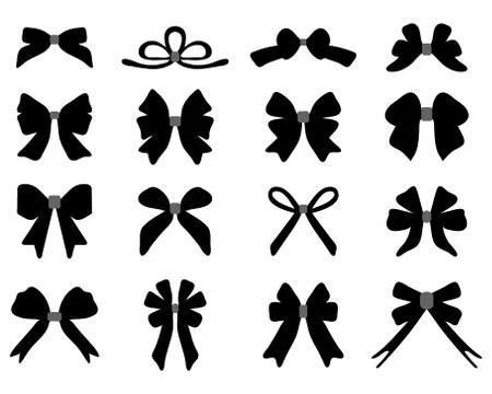 Bows Stock Illustration