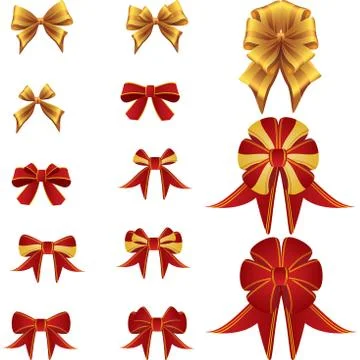Bows Stock Illustration