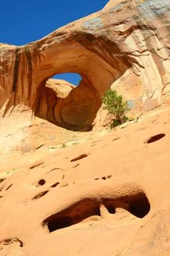 Bowtie arch Foto stock