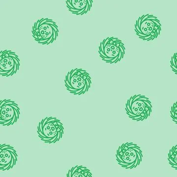 Bowtie cute sun character line vector seamless pattern Stock Illustration