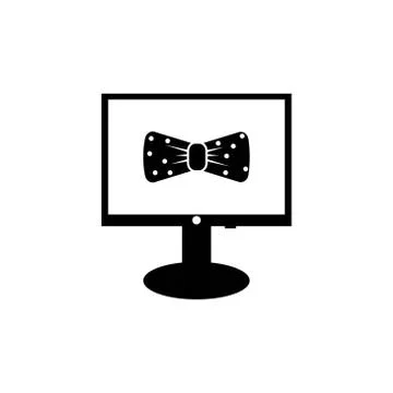 Bowtie device vector design template illustration Illustration
