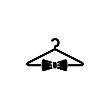 Bowtie hook vector design template illustration 스톡 일러스트