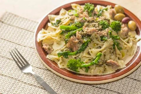 Bowtie Pesto Stock Photos