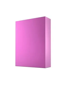 Box . 3d computer modeling Stock Photos