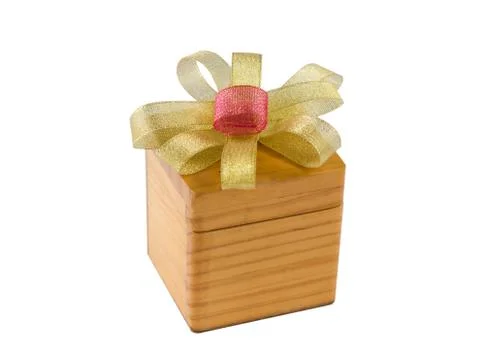 Box and bow Foto stock