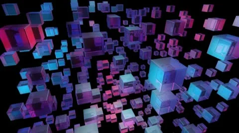 Box array Stock Footage 10762254