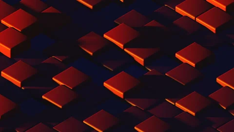 Box background smooth animation. Boxes geometry. 3D animation cubes. Abstract Video stock 102795453