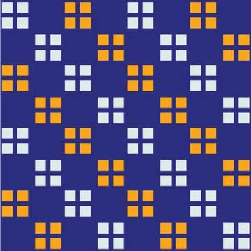 Box to box seamless pattern 库存插图