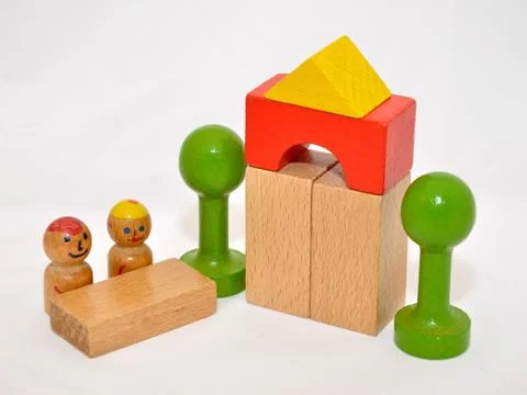 Box of brick Stock Photos