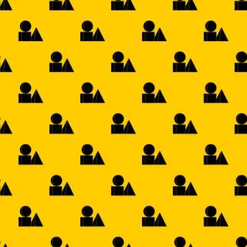 Box of bricks pattern vector Stock Illustration