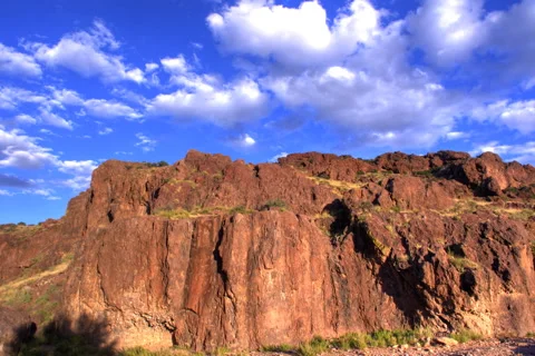 Box canyon time-lapse Stock Footage 45842622
