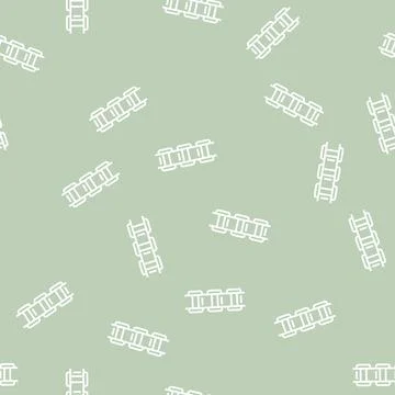 Box chain line seamless pattern Stock Illustration