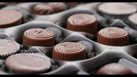 Box of Chocolates Stock Footage 123467664