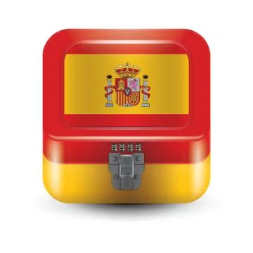 Box With Code Lock Stock Illustration