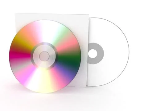 Box compact disk Stock Illustration