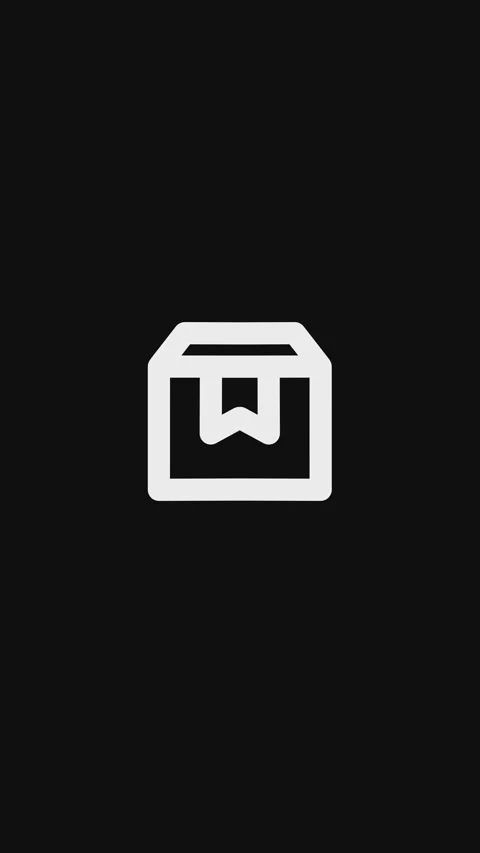 Box delivery icon outline simple animation. Stock Footage 297157189