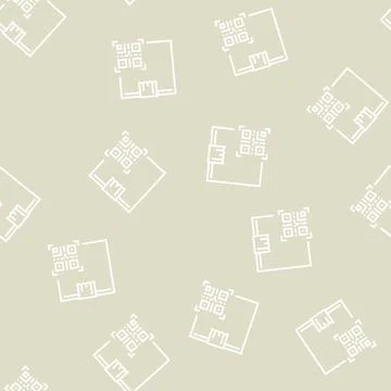 Box delivery individual qr code color icon vector isolated illustration Stock Illustration