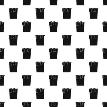 Box dirt clothes pattern seamless vector Illustrazione stock