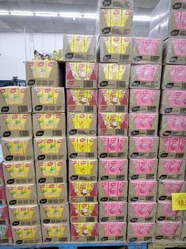 Box drink Foto stock