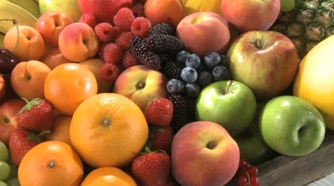 BOX OF FRESH FRUIT 動画素材 59004706