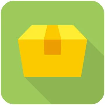 Box icon Stock Illustration