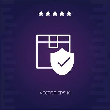 Box  icon Stock Illustration