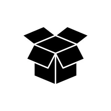 Box icon vector. Box sign. delivery package. parcel box. Stock Illustration