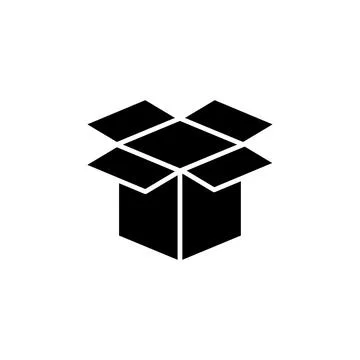Box icon vector. Box sign. delivery package. parcel box. 库存插图