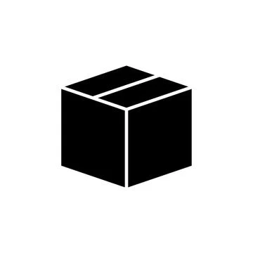 Box icon vector. Box sign. delivery package. parcel box. Stock Illustration