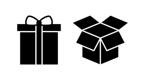 Box icon vector. Box sign. delivery package. parcel box. イラスト素材