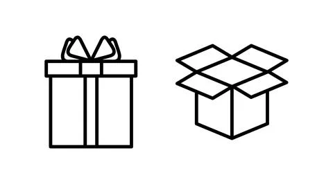 Box icon vector. Box sign. delivery package. parcel box. 库存插图