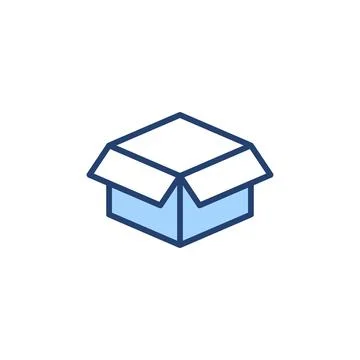 Box icon vector. box sign and symbol, parcel, package Stock Illustration