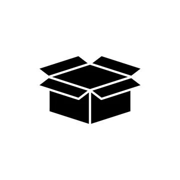 Box icon vector. box sign and symbol, parcel, package 스톡 일러스트