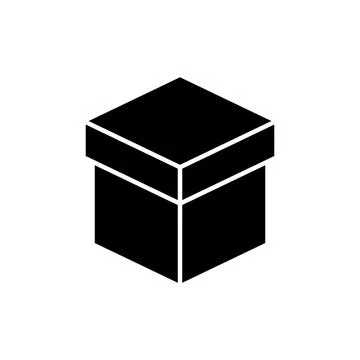 Box icon vector. box sign and symbol, parcel, package Stock Illustration