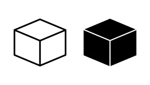 Box icon vector. box sign and symbol, parcel, package Stock Illustration